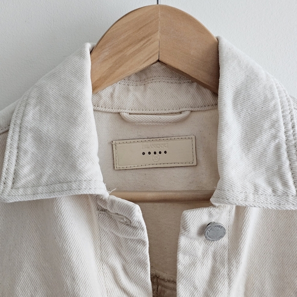 BLANKNYC Sacha Fringed Denim Jacket XS NWT Anthropologie Exclusive Boho Western - Picture 9 of 16